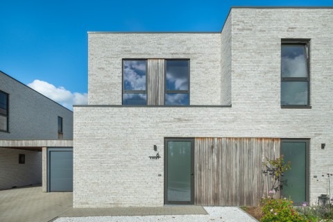 Woning - Blanco - Smalle gevelsteen