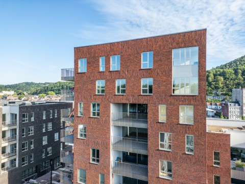 Appartement in rode gevelsteen