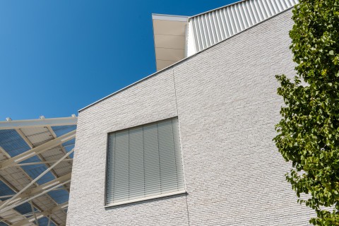 Bouwcampus in Blanco gevelsteen