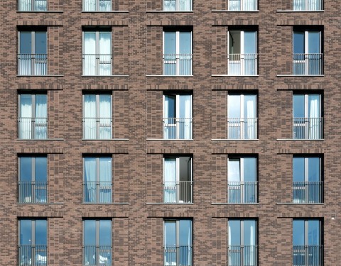 Gevel van project Great Eastern Quays London
