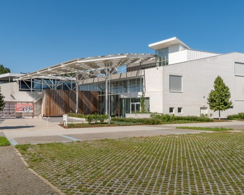Bouwcampus in Blanco gevelsteen