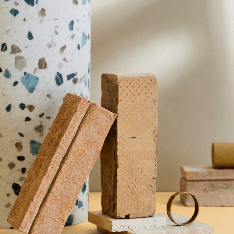Mood board Pretty Posh met DUBIO baksteen